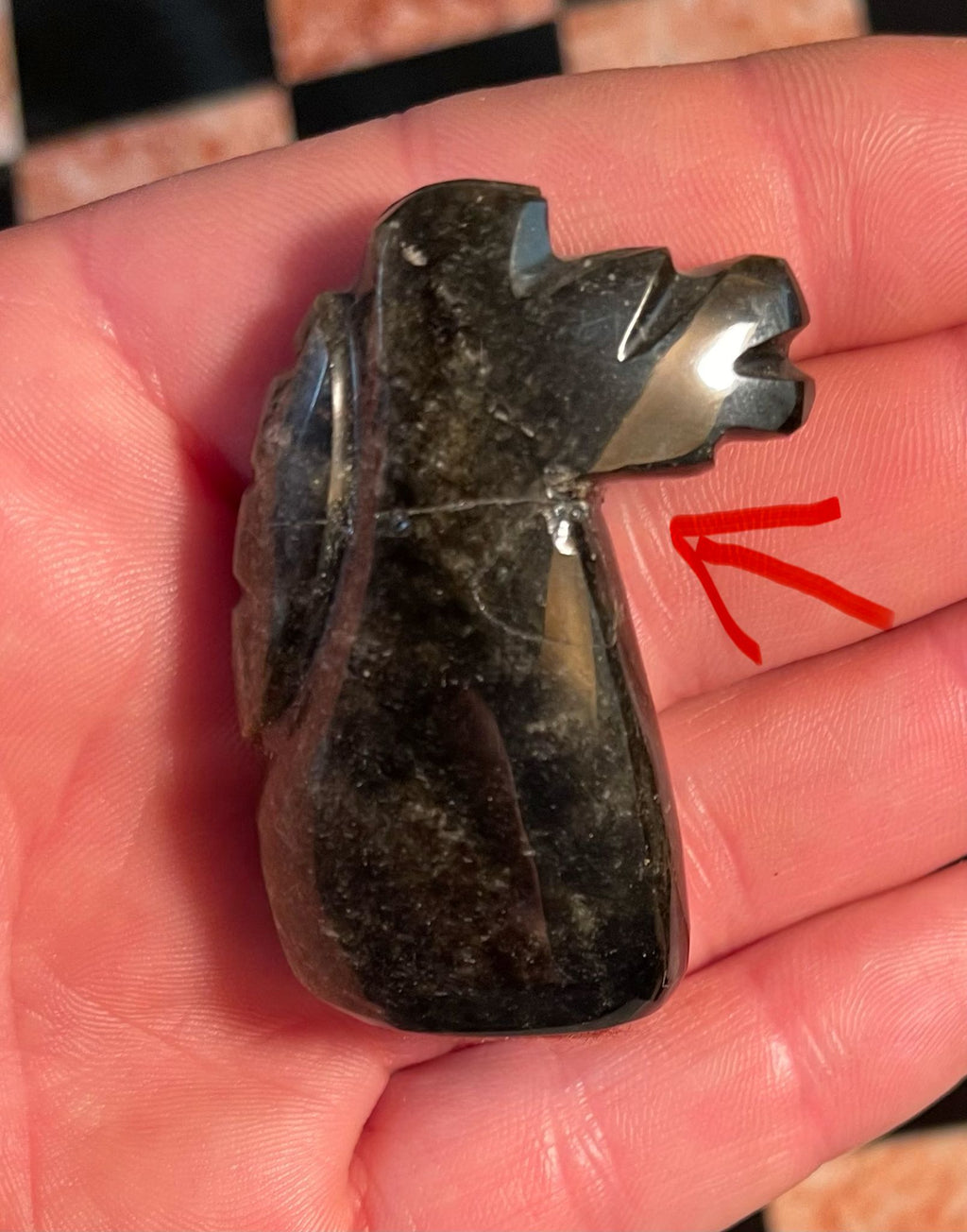 Schachbrett Set - Handgefertigtes Schachspiel aus Naturstein / Marmor (36 x 36 cm)